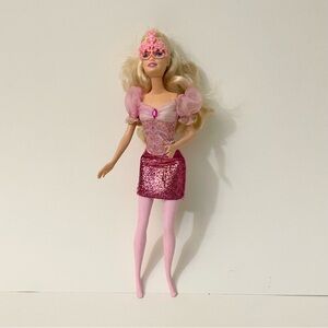 Barbie and the Three Musketeers Corinne Doll 2009 Mattel Pink Mask
